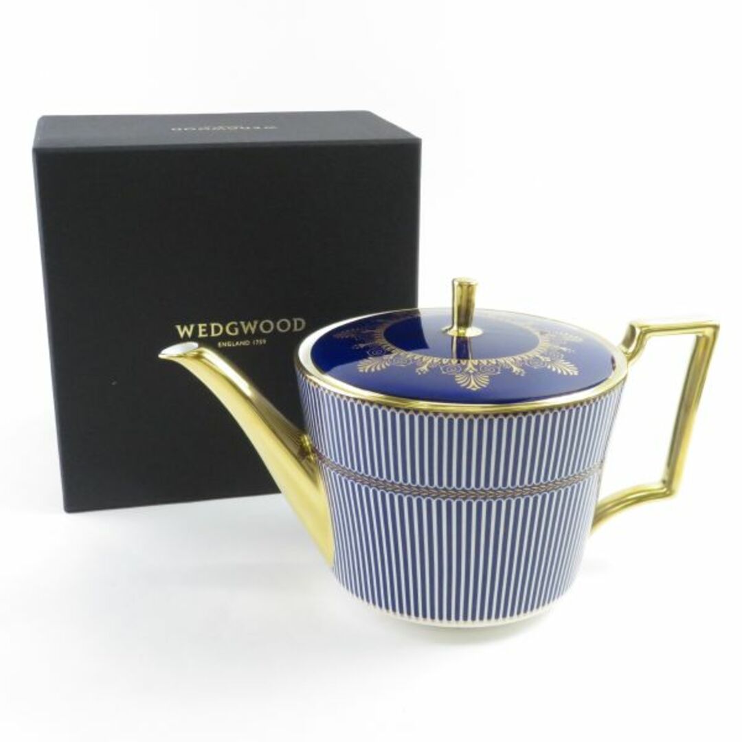 WEDGWOOD - ウェッジウッド アンセミオンブルー ティーポット 茶器