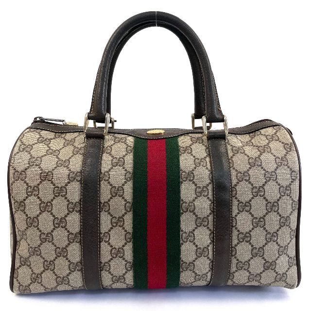 定番のお歳暮＆冬ギフト GUCCI - 美品 GUCCI グッチ オールドグッチ ミニボストンバッグ バッグ