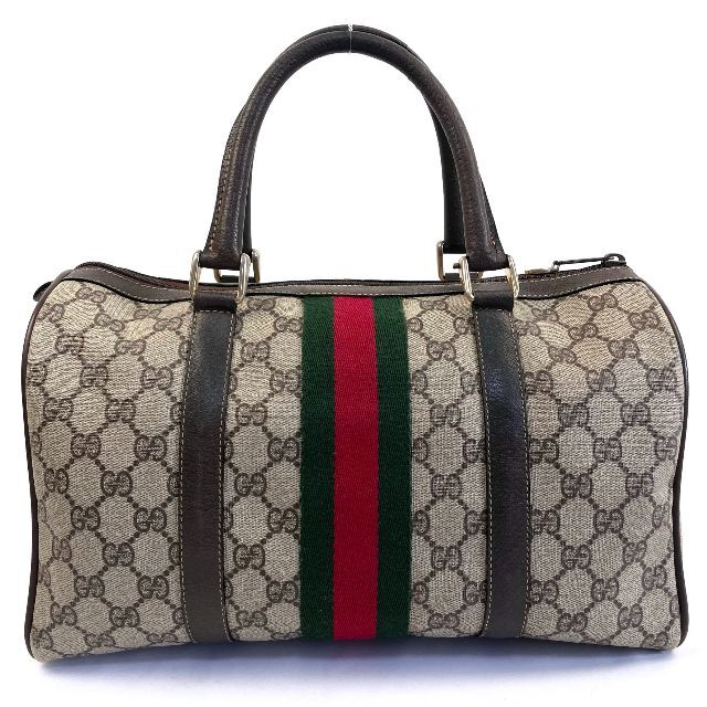 美品 GUCCI グッチ オールドグッチ ミニボストンバッグ ヴィンテージ