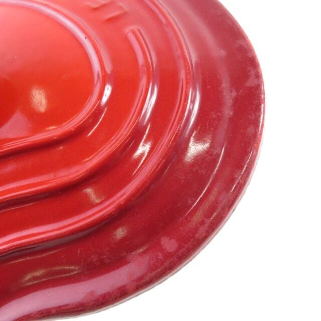 LE CREUSET - ルクルーゼ ココットダムール 両手鍋 レッド系 2L LE CREUSET - ルクルーゼ ココットダムール 両手鍋 レッド系 2L