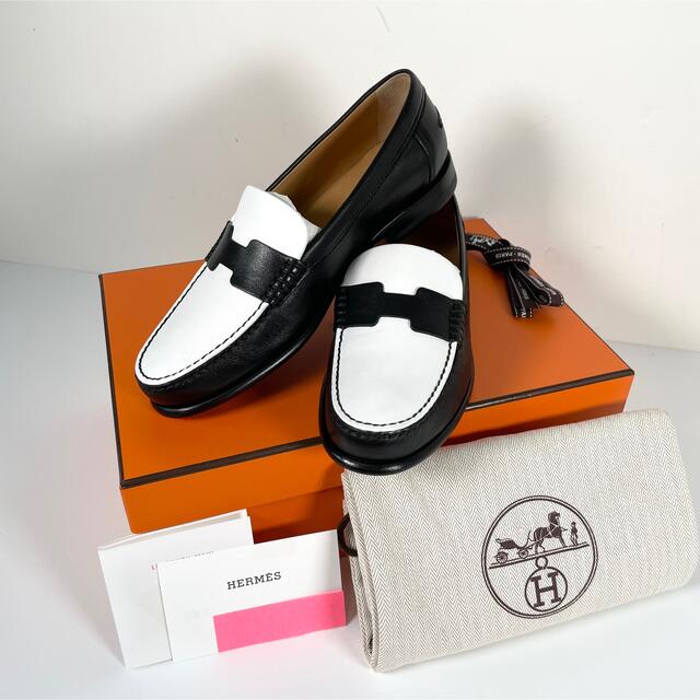 新作からSALEアイテム等お得な商品満載 Hermes 36.5 ローファー