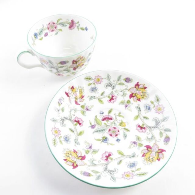 MINTON - ミントン ハドンホール ティーカップ&ソーサー 4客 MINTON - ミントン ハドンホール ティーカップ&ソーサー 4客
