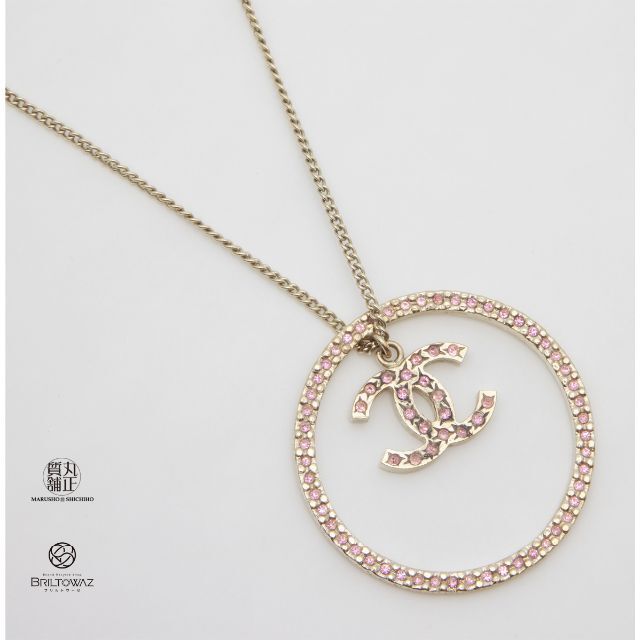 CHANEL - シャネル ネックレス ココマーク ラインストーン 2WAY