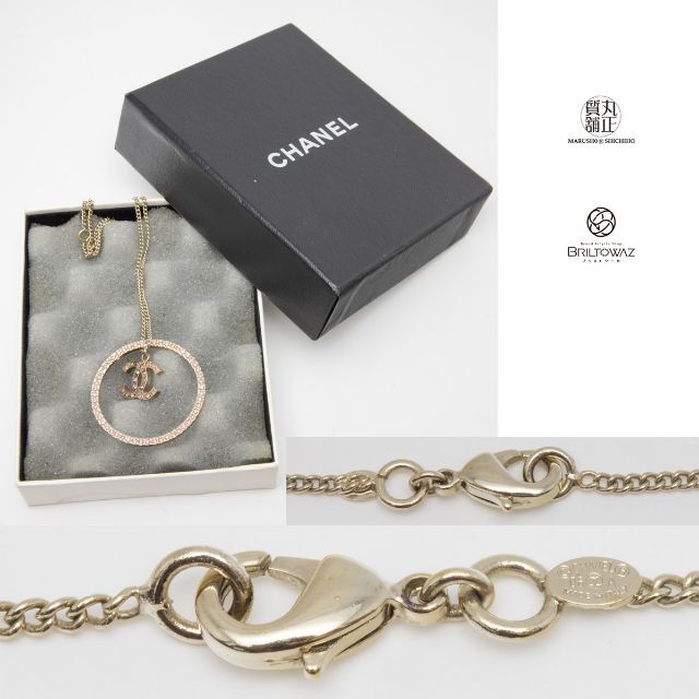 CHANEL - シャネル ネックレス ココマーク ラインストーン 2WAY