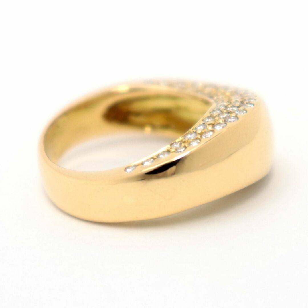 CHAUMET(ショーメ)のショーメ ヴァルスリング 10.5号 パヴェダイヤ K18YG 750 イエローゴールド レディース 指輪 ジュエリー Chaumet レディースのアクセサリー(リング(指輪))の商品写真