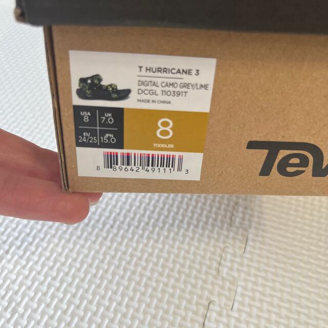 Teva(テバ)のテバ　サンダル1足 キッズ/ベビー/マタニティのキッズ靴/シューズ(15cm~)(サンダル)の商品写真