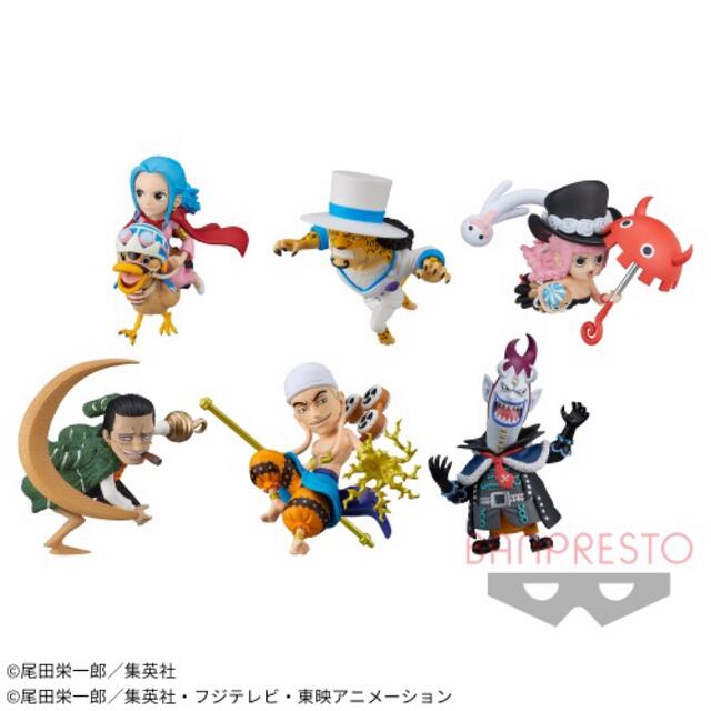 ONE PIECE(ワンピース)のワーコレ　ワンピース WT100記念 大海賊百景6 全6種コンプ エンタメ/ホビーのフィギュア(アニメ/ゲーム)の商品写真