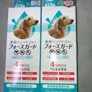 新品　未開封　フォースガード　薬用ペッツテクト＋(犬)