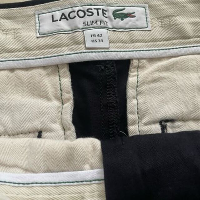 《超特価》Lacoste ラコステ スリムフィットバミューダショーツ