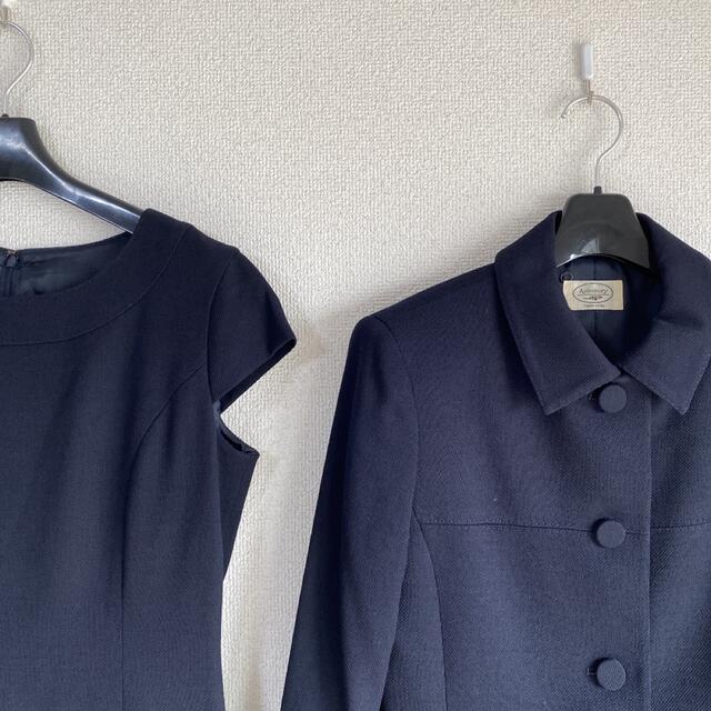 お受験 ママスーツ ワンピース アリスバーリー 9 入学入園 面接 DMW