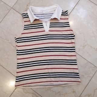 バーバリー(BURBERRY)のBURBERRY　ノースリーブカットソー　140cm(Tシャツ/カットソー)