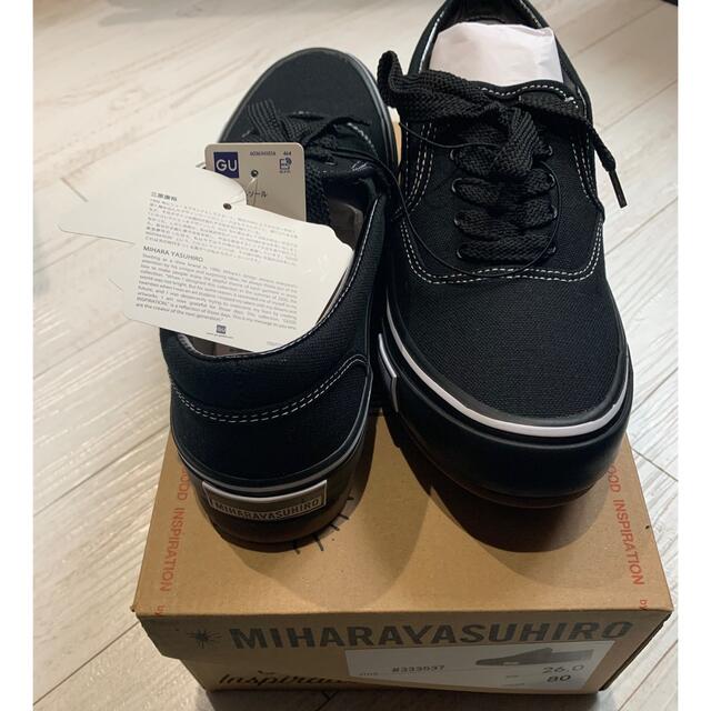 ジーユー　ミハラヤスヒロ　オリジナルソールスニーカーMY コンバース vans