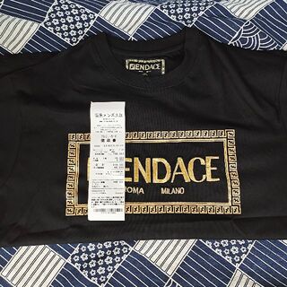 フェンディ(FENDI)のFENDACE フェンダーチェ　Tシャツ　ブラック　XS(Tシャツ/カットソー(半袖/袖なし))
