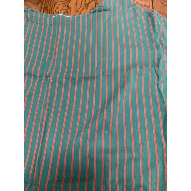 RODEO CROWNS(ロデオクラウンズ)のrodeo RCWB ストライプ　トップス　緑 レディースのトップス(Tシャツ(半袖/袖なし))の商品写真