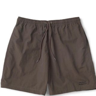 ワンエルディーケーセレクト(1LDK SELECT)のennoy NYLONSHORTS L/ブラウンエンノイナイロンショーツ(ショートパンツ)