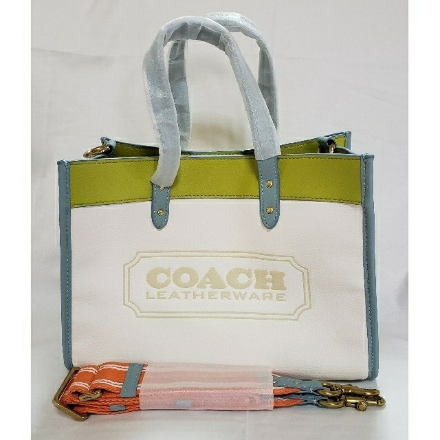 ケアカード COACH トートバッグ 30 カラーブロックの通販 by ひで's