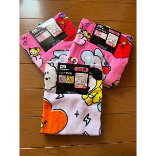 ビーティーイシビル(BT21)のBT21 ハンドタオル(キャラクターグッズ)