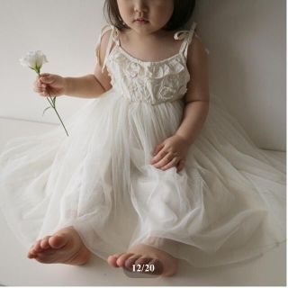 【guri様】バースデードレス　ベビードレス　1歳誕生日　セレモニードレス(セレモニードレス/スーツ)