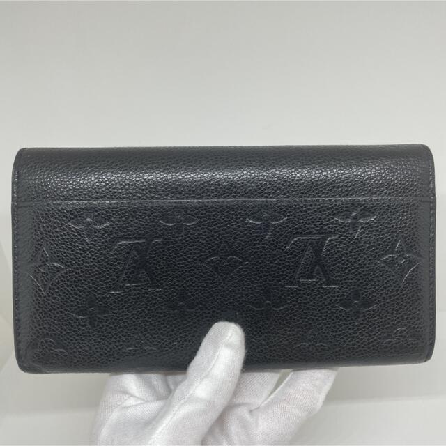 ルイヴィトン モノグラム アンプラント ポルトフォイユ サラ ノワール