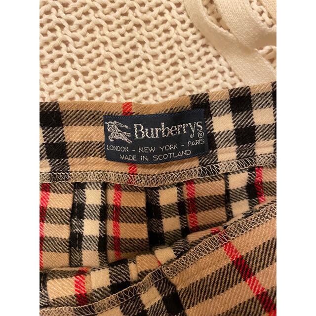 BURBERRY(バーバリー)のバーバリー  チェックスカート レディースのスカート(ひざ丈スカート)の商品写真