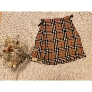 バーバリー(BURBERRY)のバーバリー  チェックスカート(ひざ丈スカート)