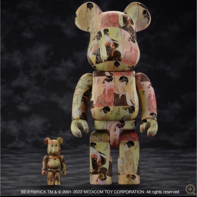 MEDICOM TOY(メディコムトイ)のBE@RBRICK KITAGAWA UTAMARO bijin-zoroi エンタメ/ホビーのフィギュア(その他)の商品写真