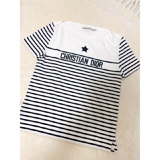 クリスチャンディオール(Christian Dior)のDIOR ディオール　ボーダー　Tシャツ  S(Tシャツ/カットソー(半袖/袖なし))