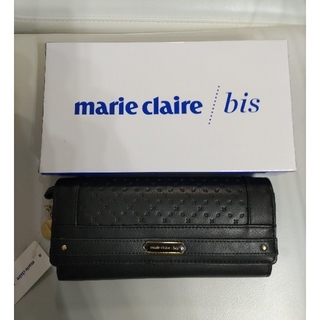 Marie Claire - 【新品未使用】マリ・クレール　bis　長財布　ブラック