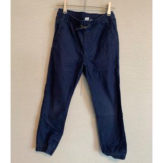 ギャップキッズ(GAP Kids)のキッズパンツ2枚セット　GAP Lサイズ　ネイビー&ユニクロ　カーキ140(パンツ/スパッツ)