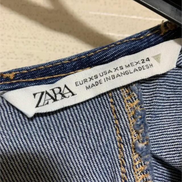 ZARA デニムワンピース　XS 5