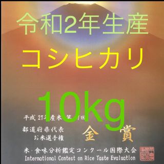 栃木県産農家直送コシヒカリ10kg(米/穀物)