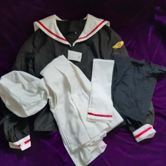 CCさくら　OP衣装・制服夏冬・ウィッグ　セット エンタメ/ホビーのコスプレ(衣装一式)の商品写真