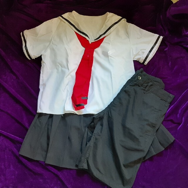 CCさくら　OP衣装・制服夏冬・ウィッグ　セット エンタメ/ホビーのコスプレ(衣装一式)の商品写真