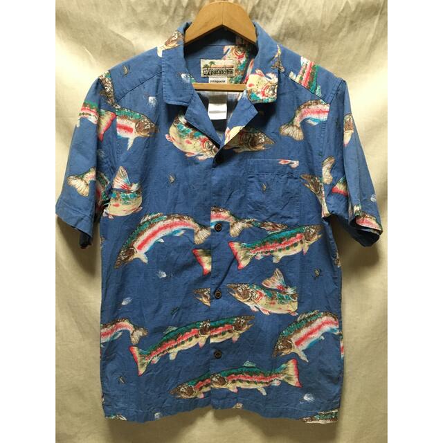 ニジマス patagonia - パタゴニア パタロハ アロハ シャツ トラウト