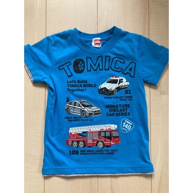 Takara Tomy(タカラトミー)のトミカ　Tシャツ　110 キッズ/ベビー/マタニティのキッズ服男の子用(90cm~)(Tシャツ/カットソー)の商品写真