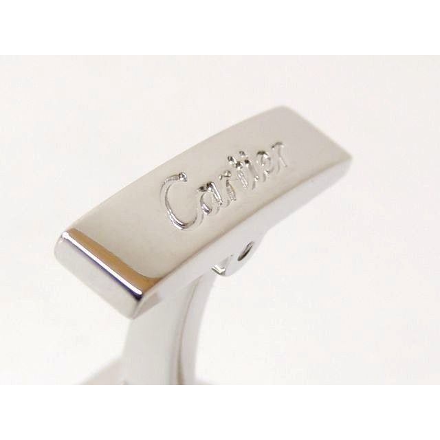 最安値に挑戦 Cartier - カルティエ ☆ 2C ロゴ カフス SV925 スクエア