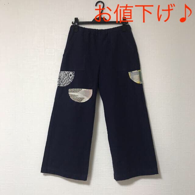 ミナペルホネン パッチワーク パンツ ハンドメイド | www