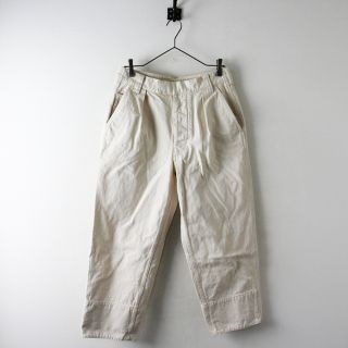 マーガレットハウエル(MARGARET HOWELL)の2019AW MHL エムエイチエル マーガレットハウエル NATURAL DENIM WIDE HEM TROUSER 岡山 デニムパンツ 2【2400012793897】(デニム/ジーンズ)