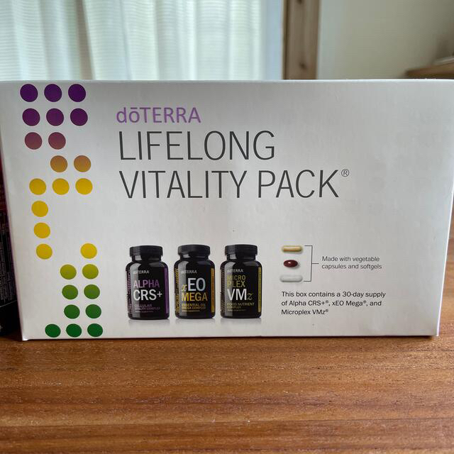 ドテラサプリメント【doTERRA】ドテラ　ライフロングバイタリティーパック