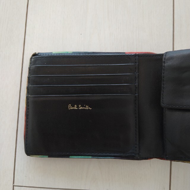 Paul Smith(ポールスミス)のPaul Smith 二つ折り財布 中古 メンズのファッション小物(折り財布)の商品写真