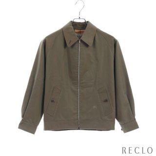 着用1回美品☆バーバリーブルゾン/38size/カーキ色 - その他