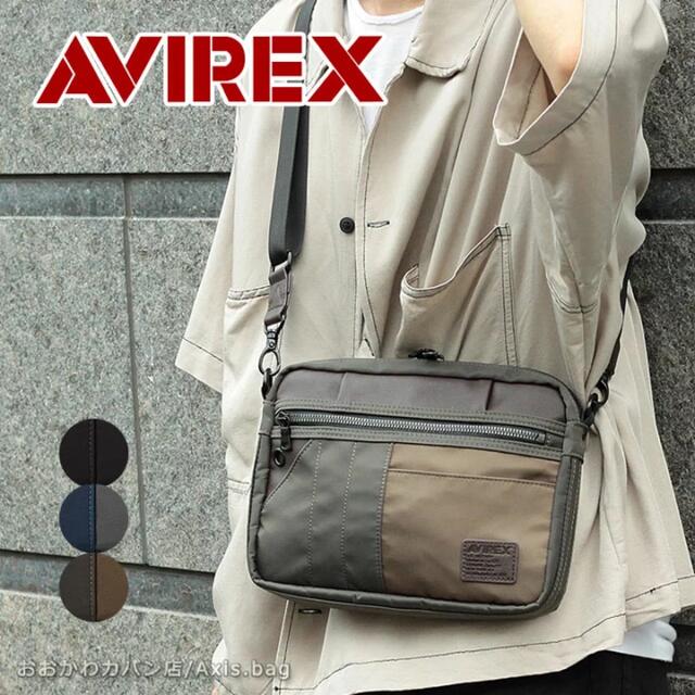 AVIREX(アヴィレックス)のアビレックス AVIREX 横型 ショルダーバッグ REGLESS AX2020 メンズのバッグ(ショルダーバッグ)の商品写真