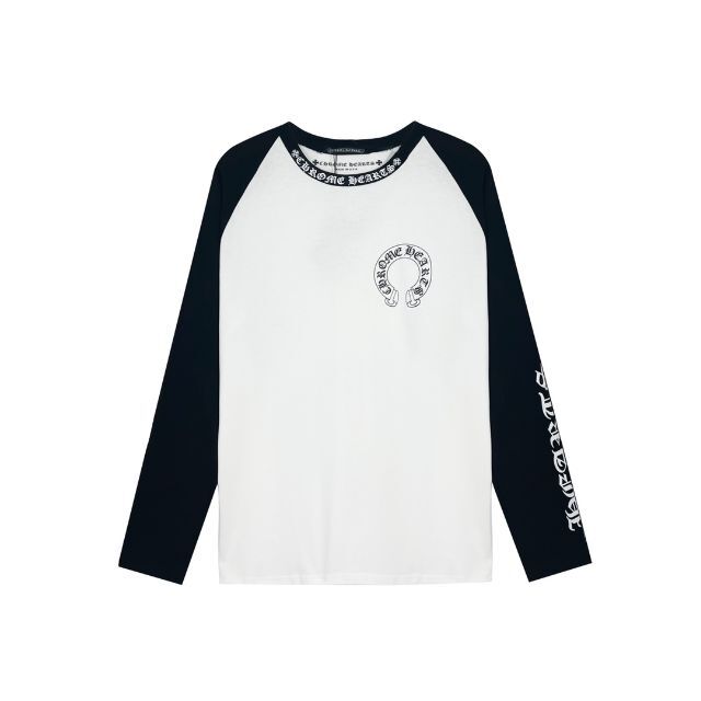 クラシック Chrome Hearts - クロムハーツスウェットシャツ長袖黒と白