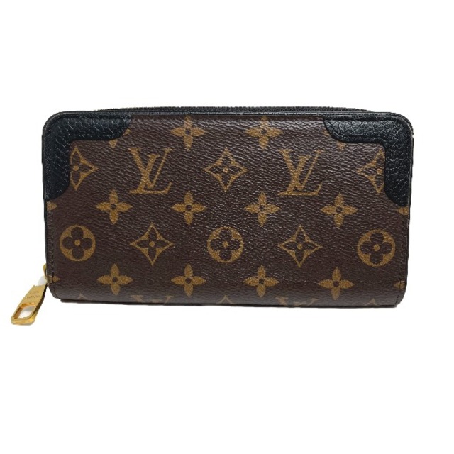 ルイヴィトン M61855 長財布 ノワール  LOUIS VUITTON ジッピー・ウォレット  モノグラム