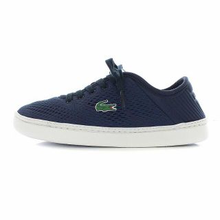 ラコステ(LACOSTE)のラコステ L.YDRO LACE スニーカー ローカット 23.5 紺 タグ付き(スニーカー)