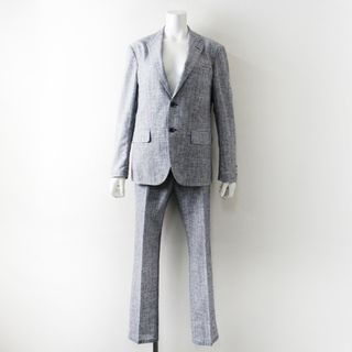 ジョゼフ(JOSEPH)の美品 オンワード JOSEPH ABBOUD ジョセフアブード ストレッチ 夏用 セットアップスーツ ジャケットS パンツ30/グレー▽【2400030012369】(その他)