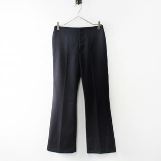 アパルトモンドゥーズィエムクラス(L'Appartement DEUXIEME CLASSE)の2019AW L'Appartement Deuxieme Classe アパルトモン Lisiere リジェール Wool Flare Pants 34/ブラック【2400012791640】(カジュアルパンツ)