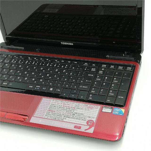レッド ノートPC 東芝 T350/46BR i5 4G RW 無線 Win10 レッド ノートPC 東芝 T350/46BR i5 4G RW 無線 Win10