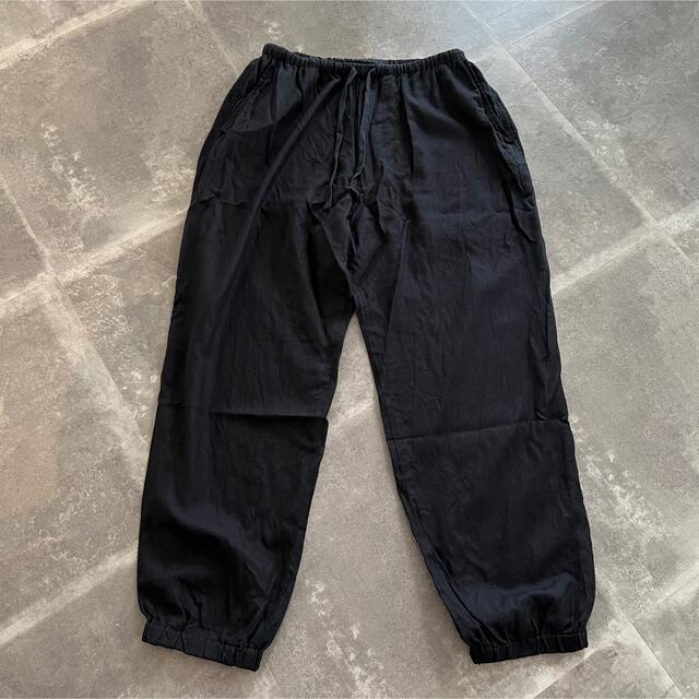 22SS Comoli シルクドローストリングパンツ size2