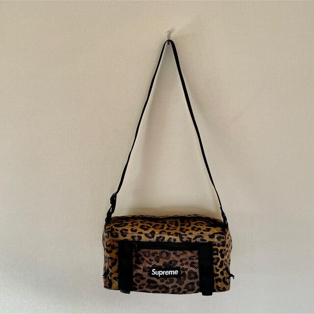 最終お値下げ！ Supreme Mini Duffle Bag Leopard